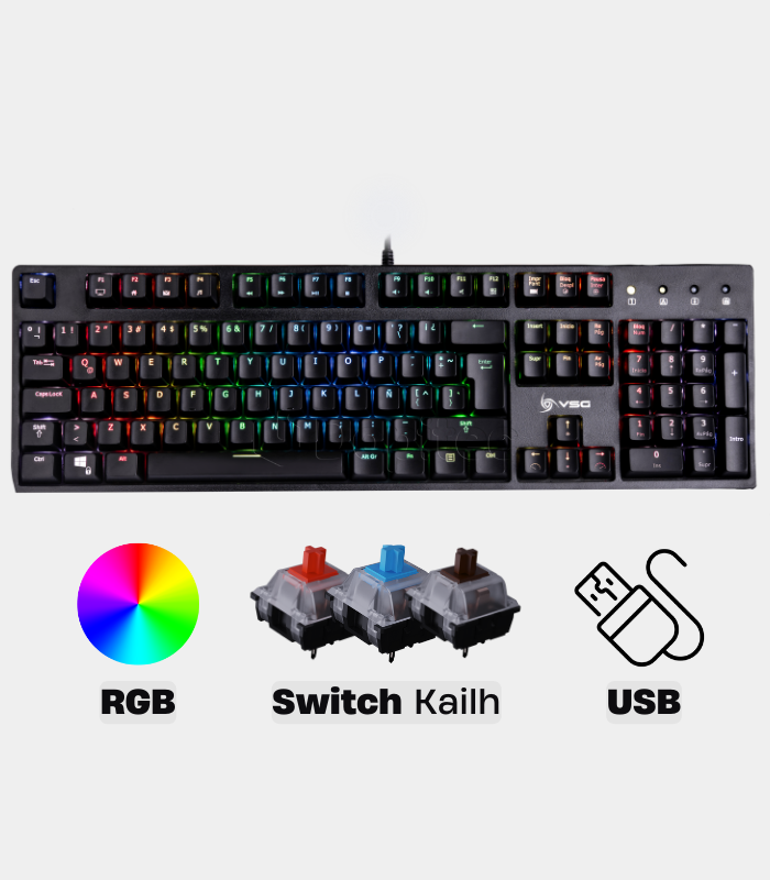 Teclado Mecánico VSG Alnilam RGB Negro