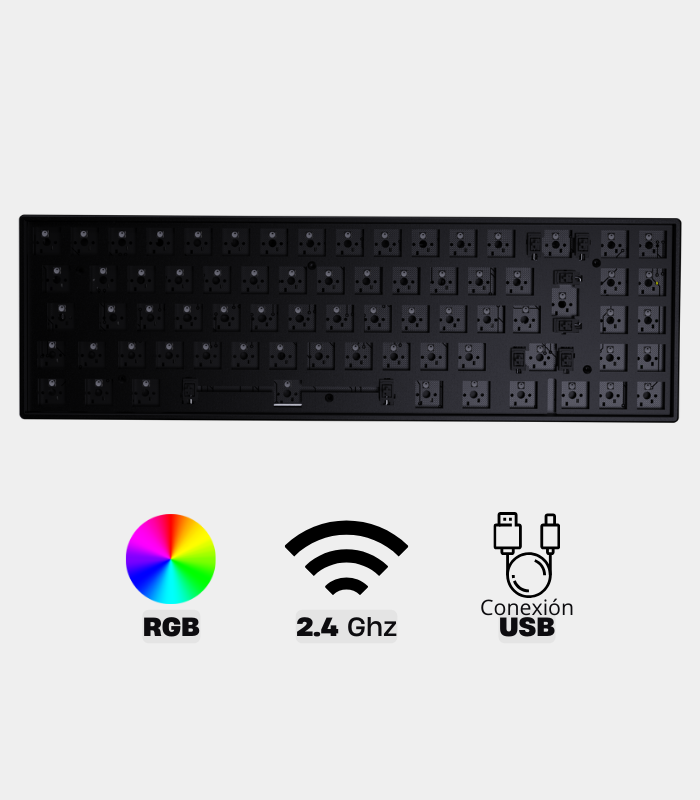 Base de Teclado VSG Bellatrix Negro