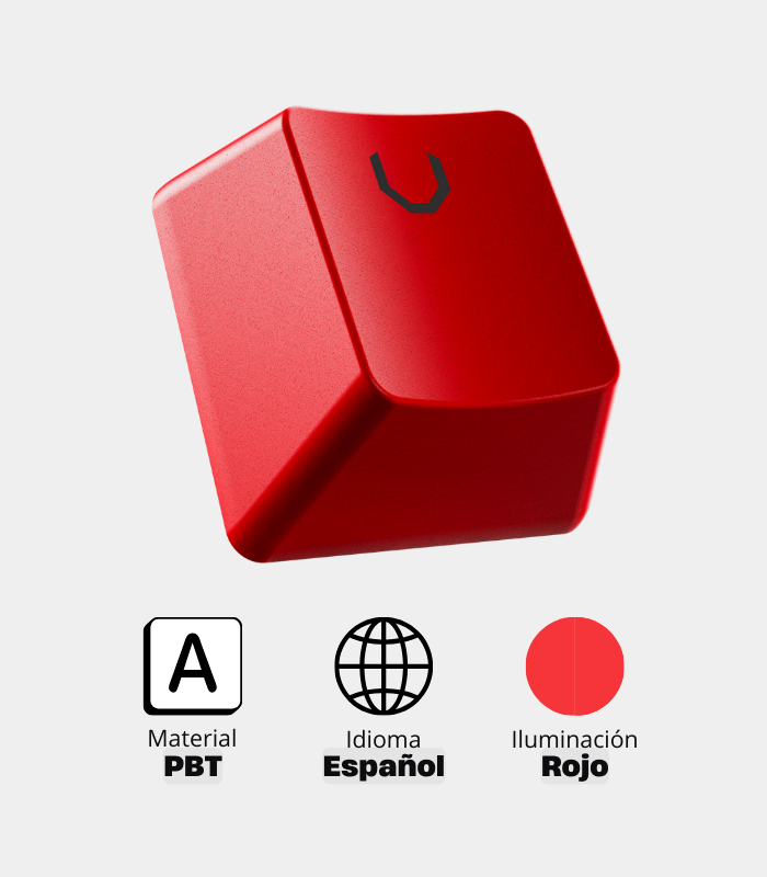 Keycaps VSG Stardust Español Rojo (Mars)