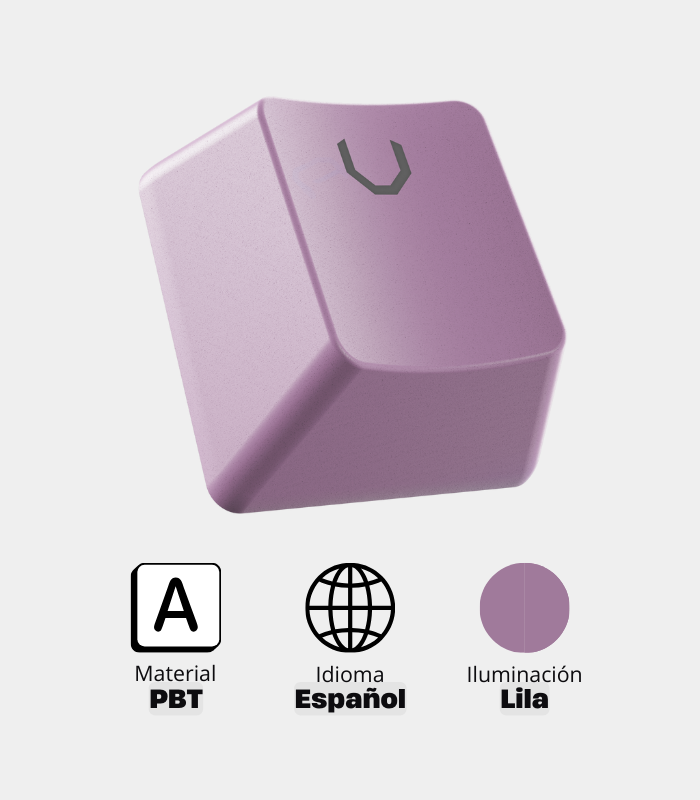 Keycaps VSG Stardust Español Lila (Spectral)