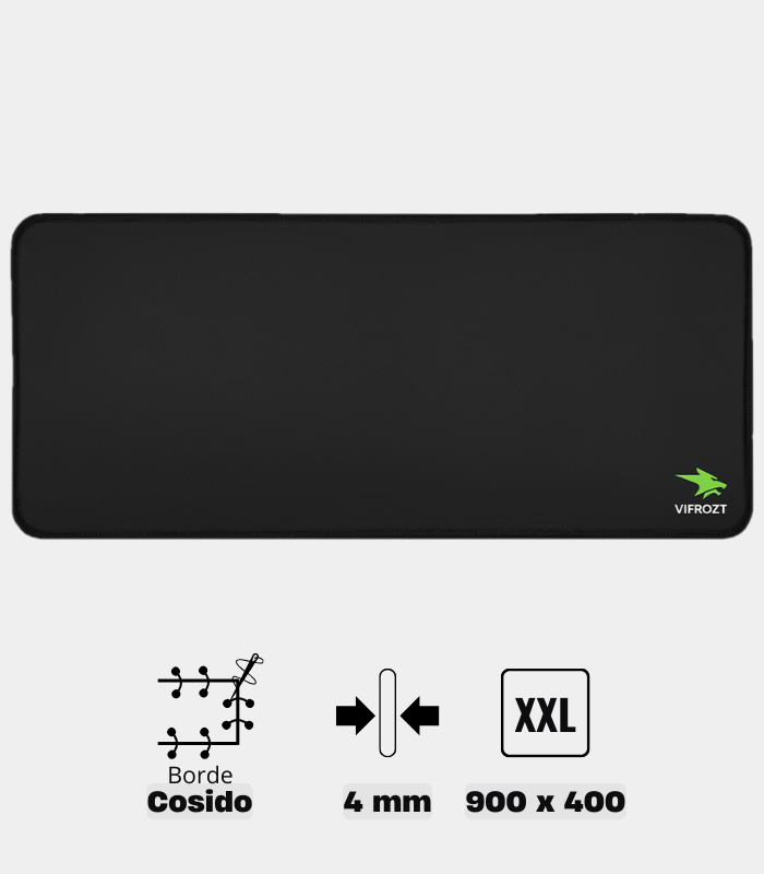 Mousepad Vifrozt XXL 900 x 400 x 4 mm