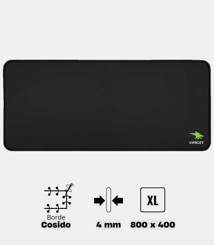 Mousepad Vifrozt XXL 800 x 400 x 4 mm